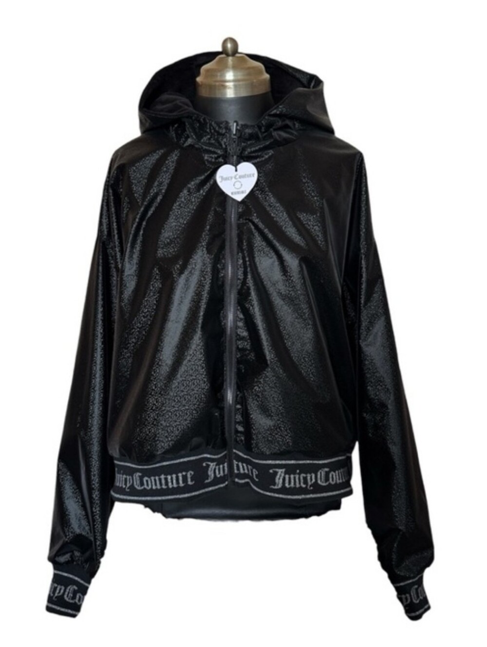 Juicy Couture #Y2K Reversible Hooded Zip-Up Jacket New Size 2X